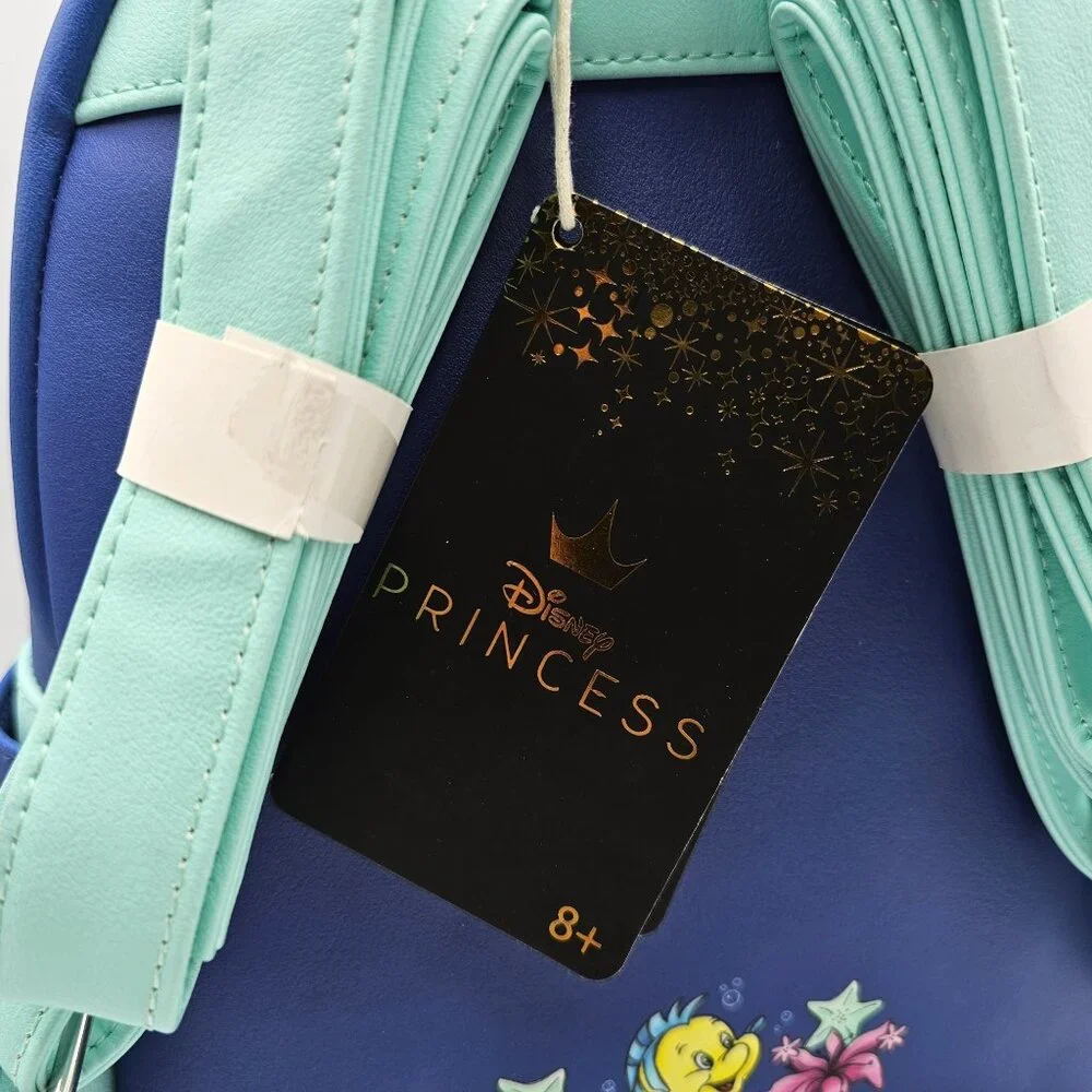 Loungefly Disney The Little Mermaid Under The Sea Mini Backpack - Picture 7 of 9